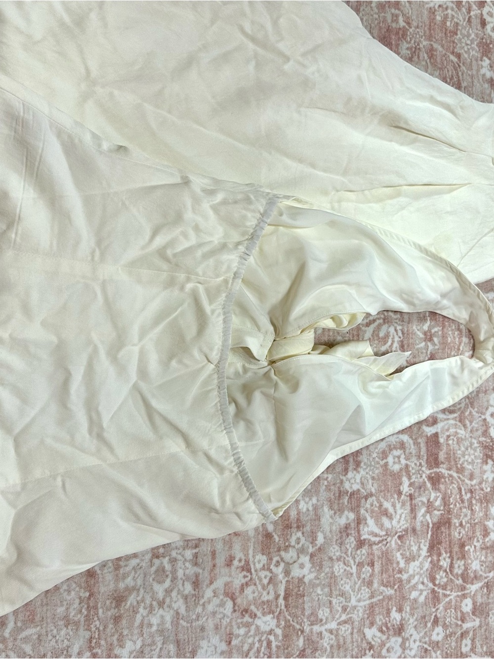 NEW Set Commense Tie-Front Halter Top & Wide-Leg Pants - Picture 8 of 16